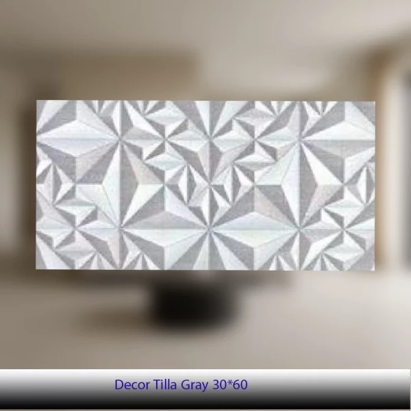 تیلا طوسی براق 30*60 (خاک قرمز)