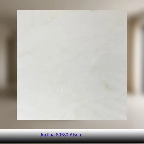 سرامیک 80×80 طرح جورجینا پرسلان پولیش - کاشی آلسن