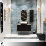 سرامیک 60×120 طرح پورتو براق – خاک سفید - تصویر 2