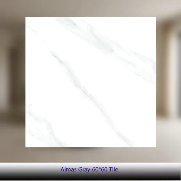 سرامیک ۶۰×۶۰ طرح الماس طوسی – کاشی آلسن