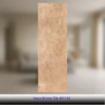 کاشی ۴۰×۱۲۰ طرح هانا قهوه‌ای | Hana Brown Tile | کاشی آلسن