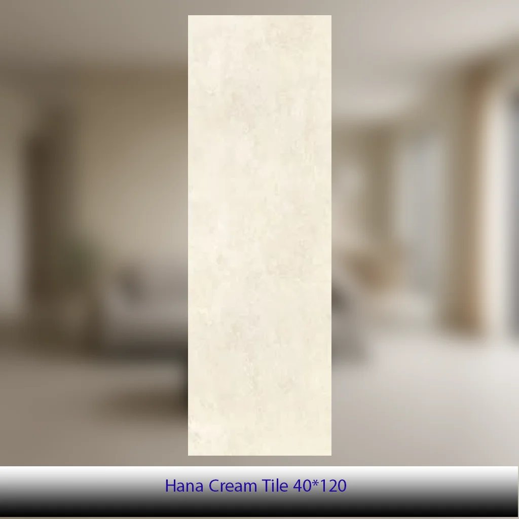 Hana Cream Tile کاشی ۴۰×۱۲۰ طرح هانا کرم | Hana Cream Tile | کاشی آلسن - تصویر 1
