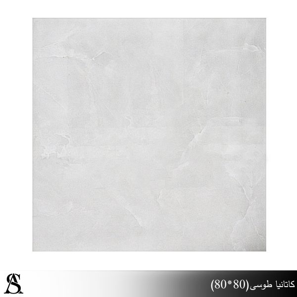 سرامیک 80×80 طرح کاتانیا طوسی پولیش - کاشی آلسن