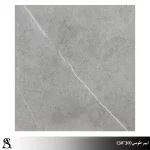 سرامیک 30×30 طرح ایمر طوسی مات – خاک سفید