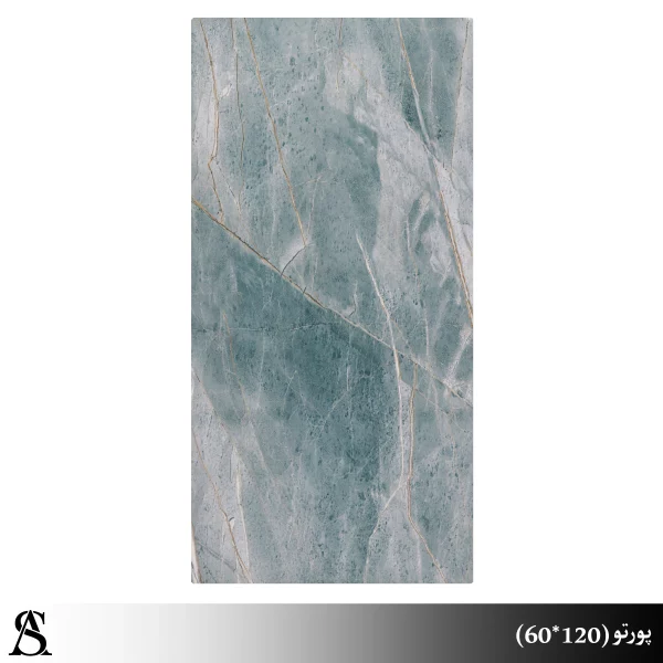 سرامیک 60×120 طرح پورتو براق – خاک سفید