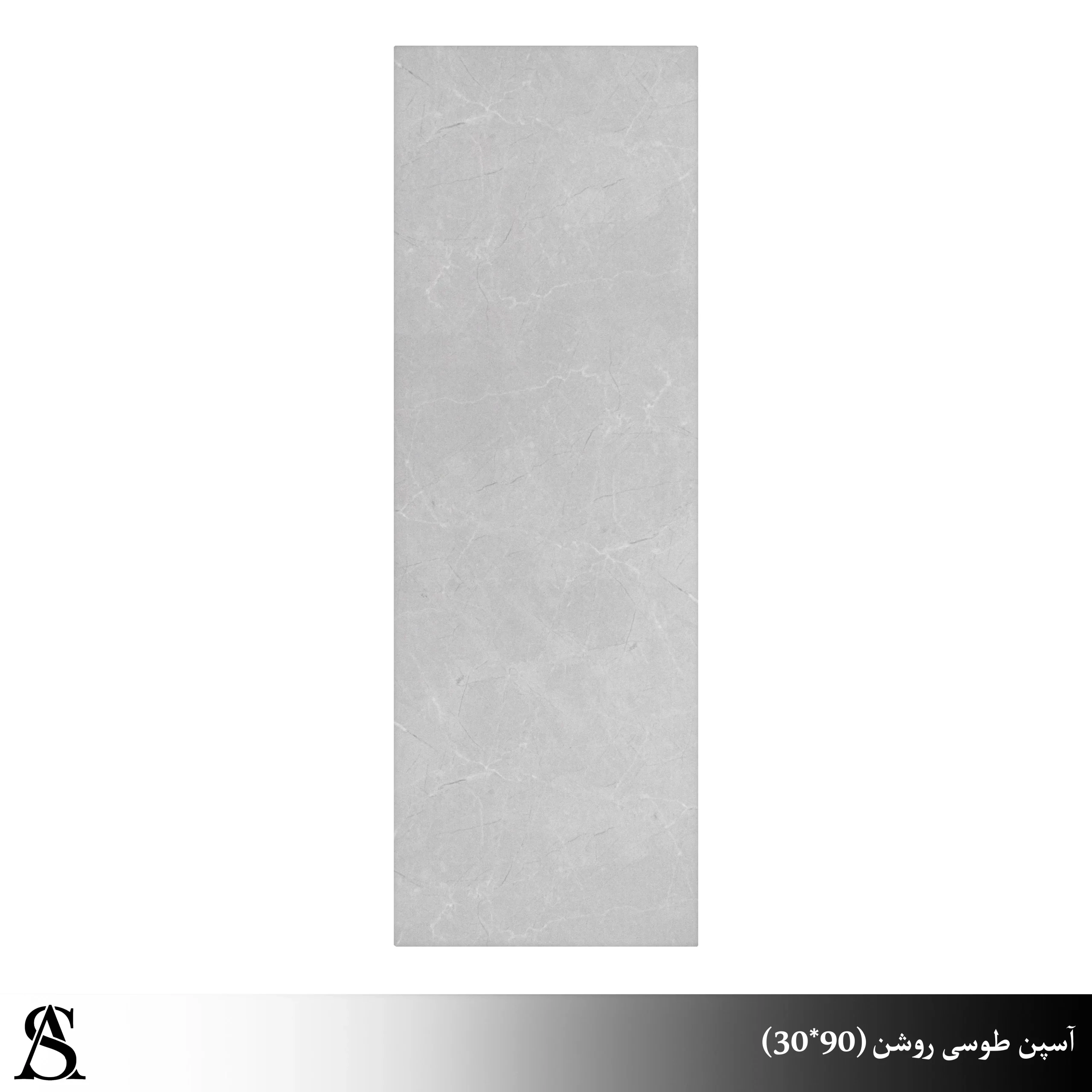 aspen کاشی 30*90 طرح آسپن طوسی - تصویر 1