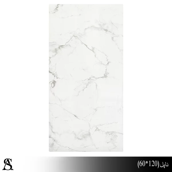 سرامیک 60 *120 طرح ناپل سفید