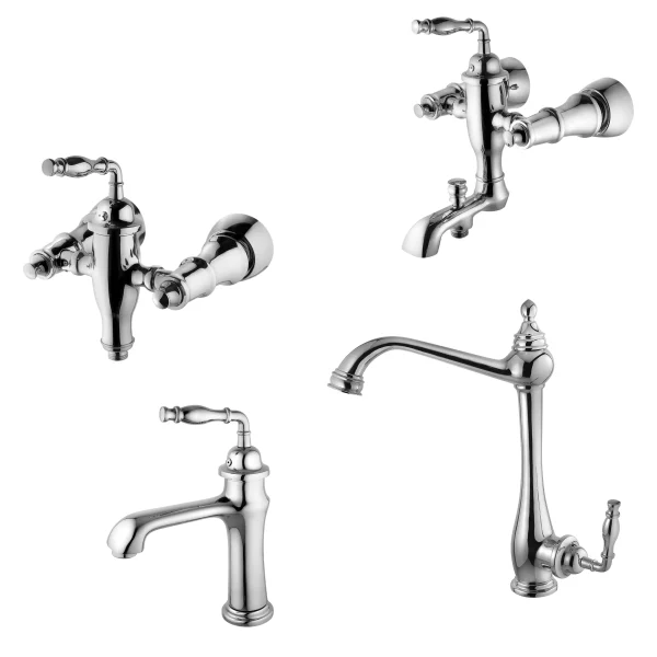 ست شیرآلات پرستیژ کروم
